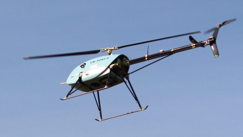 UAVOS TO DEMONSTRATE MODERNIZED UNMANNED GASOLINEPOWERED HELICOPTER